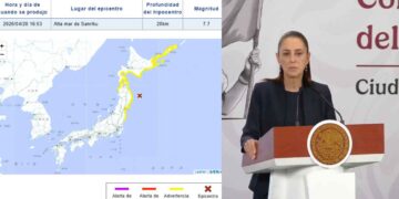 Claudia Sheinbaum se pronuncia tras el terremoto en Japón: ¿Qué dijo?