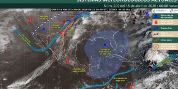 Clima en México: ¿Dónde seguirá afectando el frente frío 44 hoy?