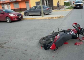 motociclista lesionado fraccionamiento Los Encinos