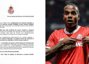 Toluca insultos Helinho