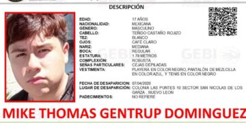 Desaparece jovencito en San Nicolás, Nuevo León; piden ayuda para encontrarlo