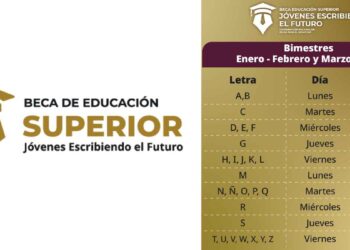 Difunden calendario de la beca Jóvenes Escribiendo el Futuro en abril 2026