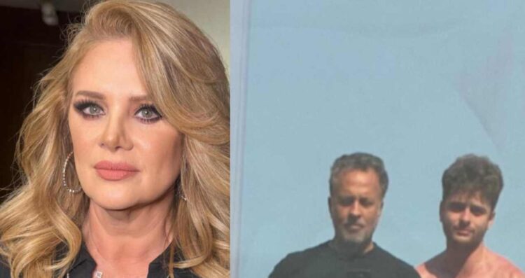 Erika Buenfil habla de la foto viral de Nicolás con Ernesto Zedillo Jr