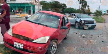 Estudiantes choque en Victoria