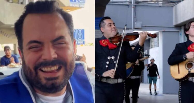 Eugenio Derbez le manda mariachi a su hijo José Eduardo Derbez por su cumpleaños