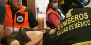 Falla en manguera de gas refrigerante deja un lesionado en Ciudad de México