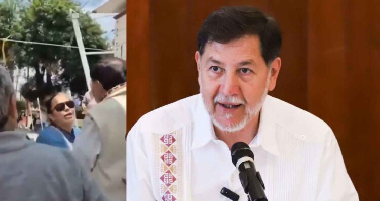 Fernández Noroña se defiende tras confrontación con madre buscadora en el Estado de México