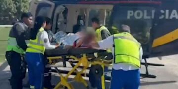 Flamazo por fuga de gas deja a hombre con graves quemaduras en Ciudad de México