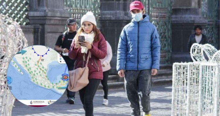 Frente frío 43 se aproxima a México: ¿Cuándo llegará y a cuántos grados bajará la temperatura?