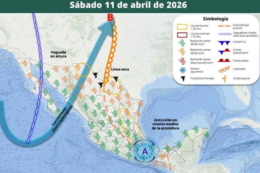 Fuerte calor y tormentas este fin de semana