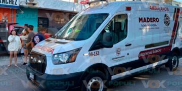 Fuerte choque lesionados en Madero