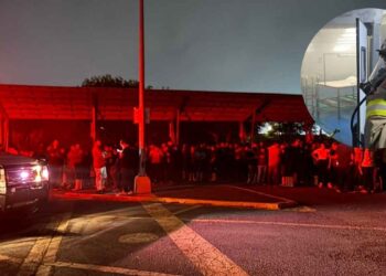Fuga de amoniaco en SuKarne causa la evacuación de más de 300 trabajadores en Escobedo, NL
