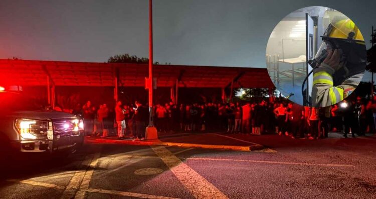 Fuga de amoniaco en SuKarne causa la evacuación de más de 300 trabajadores en Escobedo, NL
