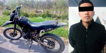 GPS delata a ladrón de motocicletas en plena huida en Guadalupe, Nuevo León