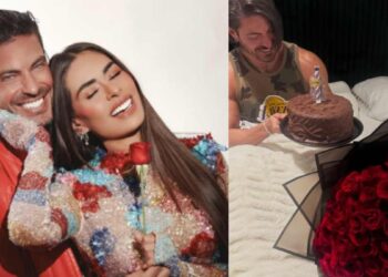 Galilea Montijo celebra el cumpleaños de su novio Isaac Moreno con una sorpresa muy romántica