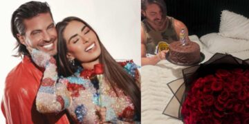 Galilea Montijo celebra el cumpleaños de su novio Isaac Moreno con una sorpresa muy romántica