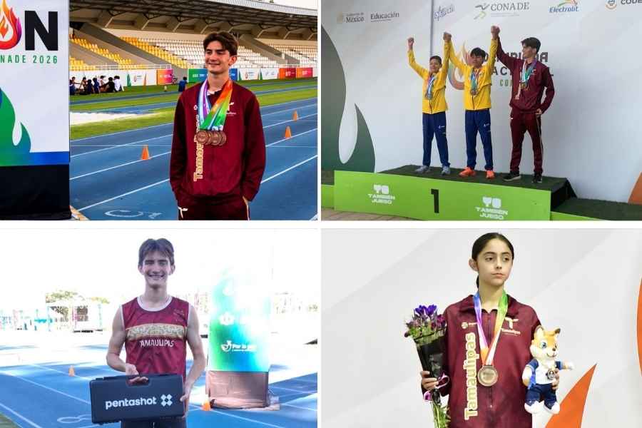 Gana Tamaulipas seis medallas más en la Olimpiada Nacional 