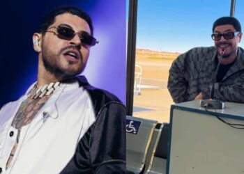 Eduin Caz canta en aeropuerto y sorprende a pasajeros en plena gira