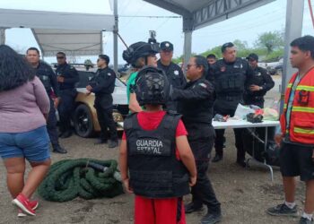 Guardia Estatal presa Flechadores