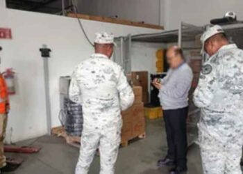 Guardia Nacional decomisa 73 kilos de mercurio en el Estado de México