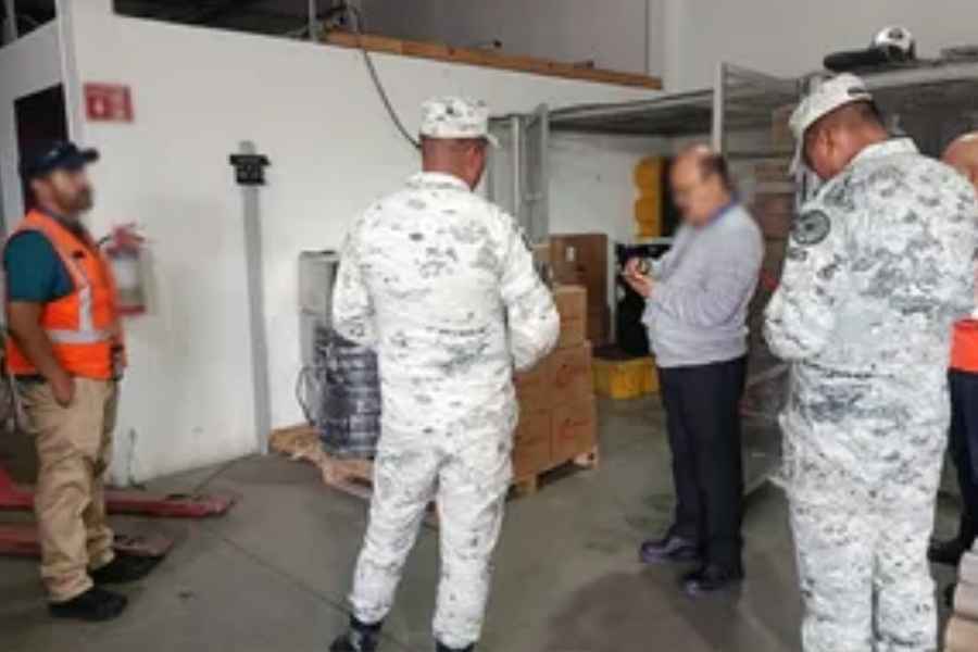 Guardia Nacional decomisa 73 kilos de mercurio en el Estado de México