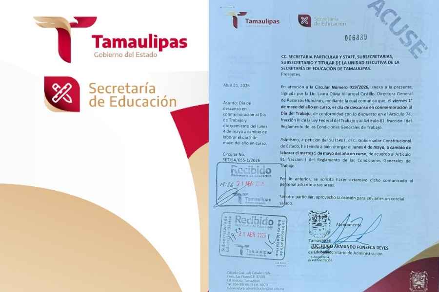 Habrá megapuente o no para estudiantes en Tamaulipas 2026