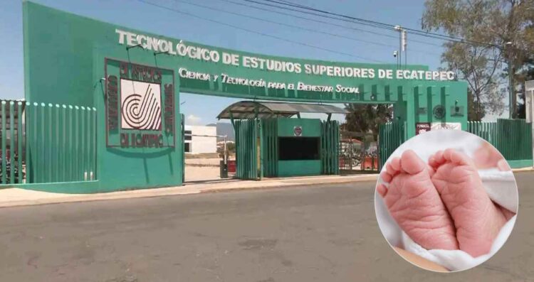 Hallan a bebé en bote de basura en el Tecnológico de Ecatepec, Edomex