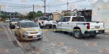 Hallan feto en una banqueta en Reynosa, Tamaulipas
