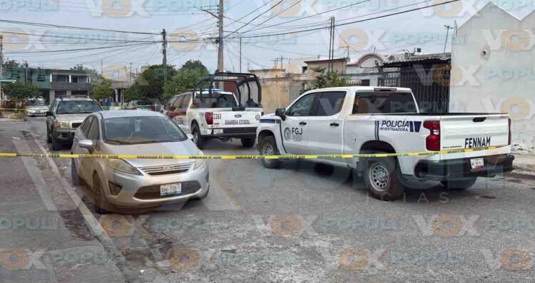 Hallan feto en una banqueta en Reynosa, Tamaulipas
