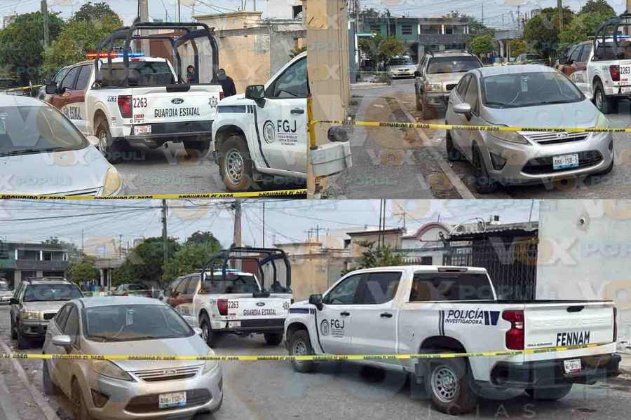 Hallan feto en una banqueta en Reynosa, Tamaulipas