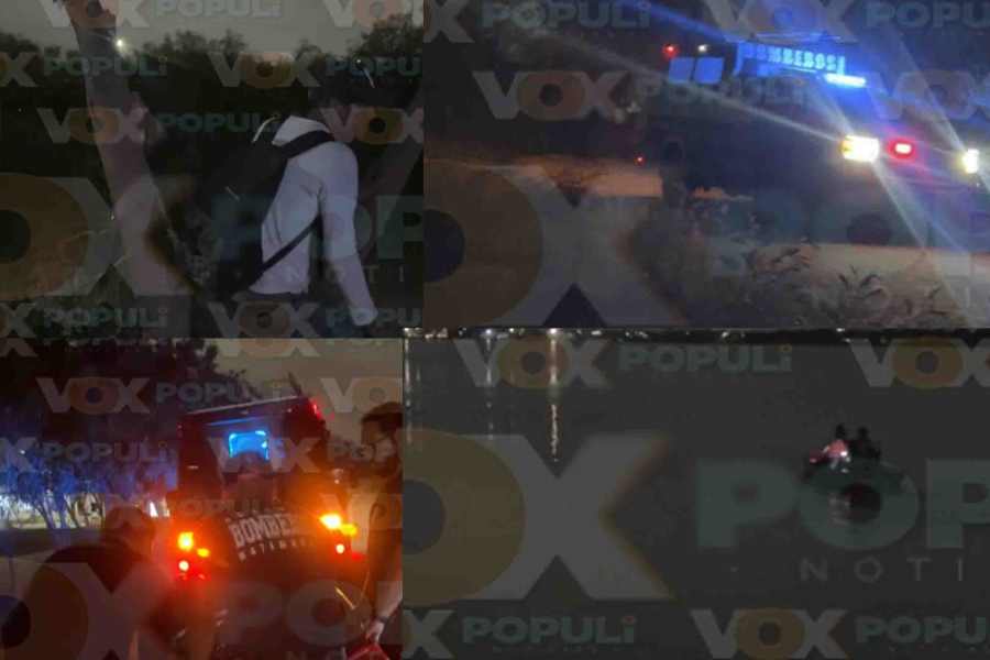 Hombre desaparece tras meterse a laguneta en Matamoros, Tamaulipas (1)