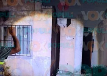 Hombre sin vida en Altamira