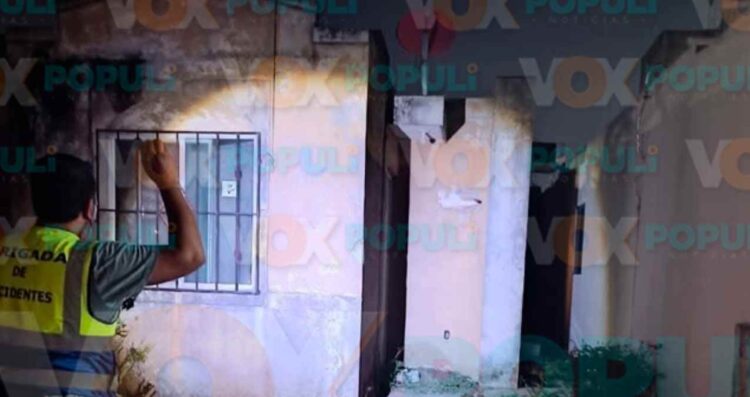 Hombre sin vida en Altamira