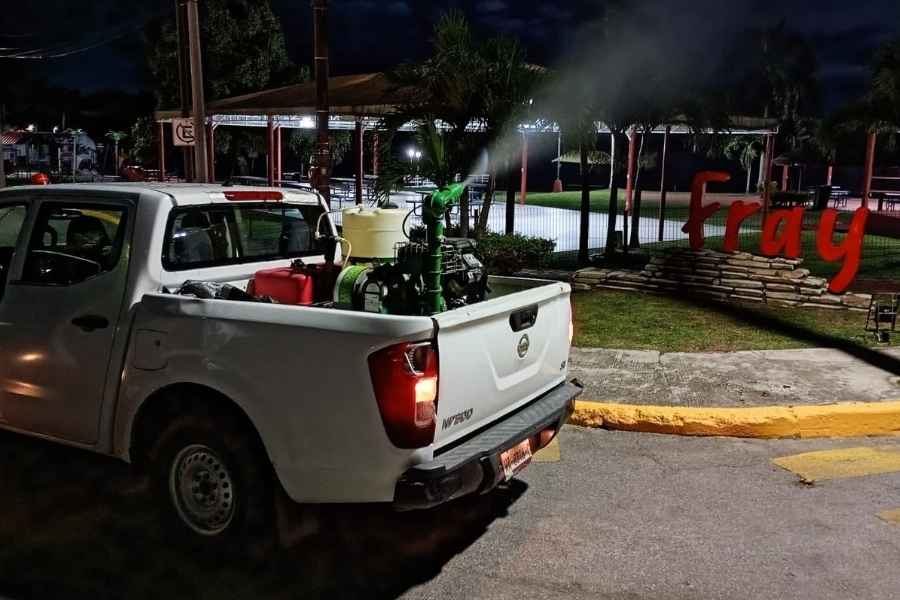 Intensifican fumigación para combatir el dengue en Tampico, Tamaulipas