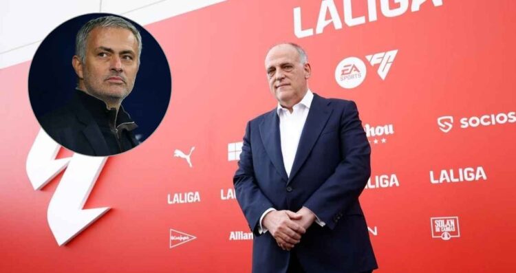 Javier Tebas apoya el posible regreso de José Mourinho al Real Madrid