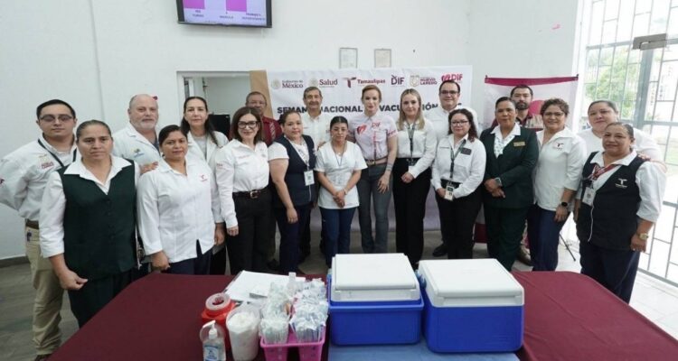 Jornada Nacional de vacunación Nuevo Laredo