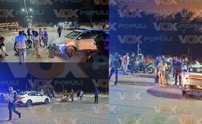 Joven motociclista sufre aparatoso accidente en zona de Playa Miramar en Ciudad Madero, Tamaulipas