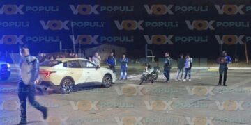 Joven motociclista sufre aparatoso accidente en zona de Playa Miramar en Ciudad Madero, Tamaulipas
