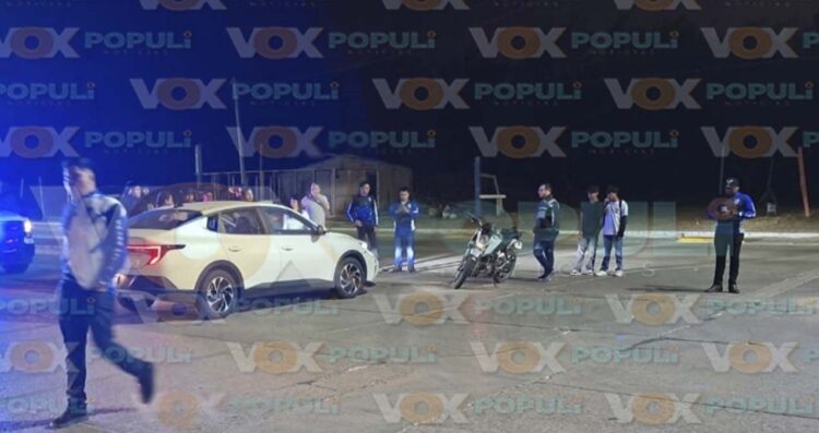 Joven motociclista sufre aparatoso accidente en zona de Playa Miramar en Ciudad Madero, Tamaulipas