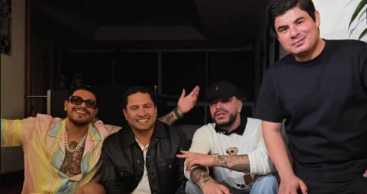 Julión Álvarez, Alfredo Olivas y Eduin Caz coinciden en Colombia