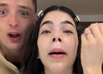 Kenia Os comparte un GRWM con Peso Pluma antes de Coachella