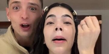 Kenia Os comparte un GRWM con Peso Pluma antes de Coachella