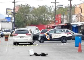 Ladrón es atropellado en el Mercado de Abastos de Guadalupe, Nuevo León