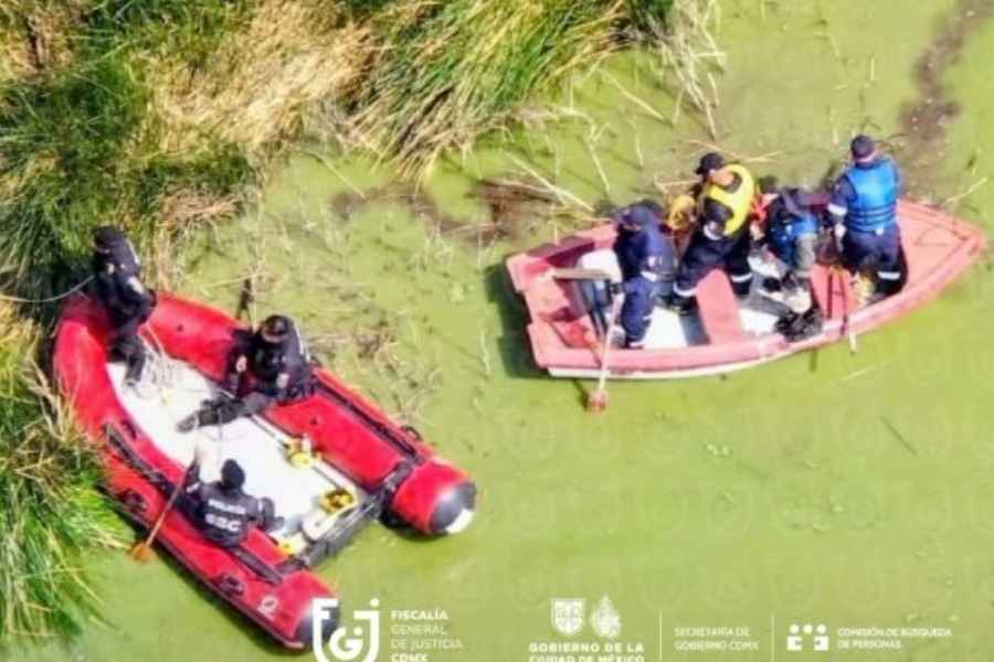 Localizan 317 restos óseos en Lago de Chalco, Ciudad de México
