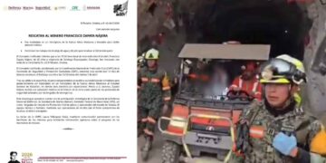 Localizan con vida a trabajador tras derrumbe en la mina Santa Fe en Sinaloa