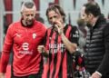 Luka Modric es baja indefinida del AC Milan por una fractura en el pómulo