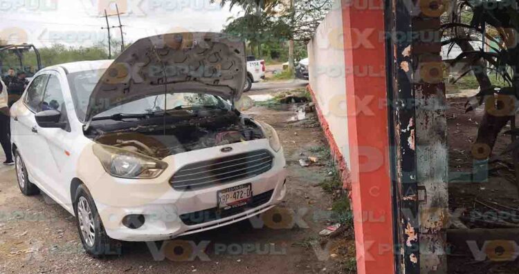 Maestra protagoniza fuerte choque y resulta lesionada en Güémez, Tamaulipas