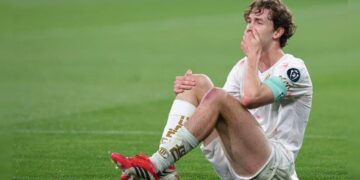 Marcel Ruiz rotura de ligamento