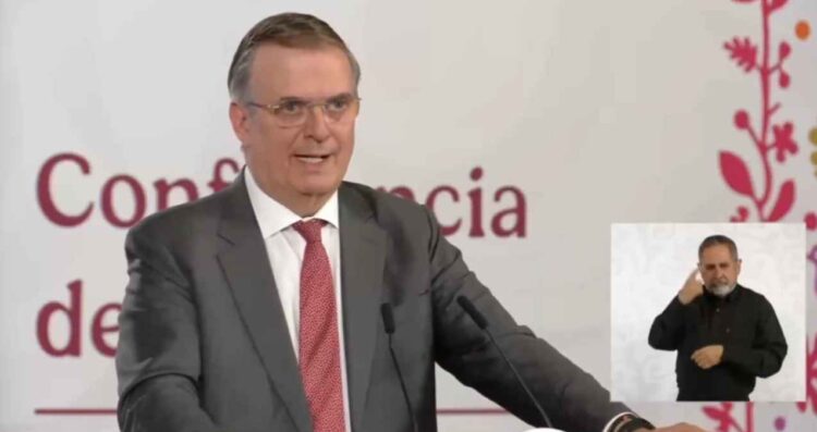 Marcelo Ebrard defiende estancia de su hijo en Londres durante la pandemia