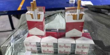 Marina intercepta 848 mil cigarrillos ilegales en el AICM de Ciudad de México
